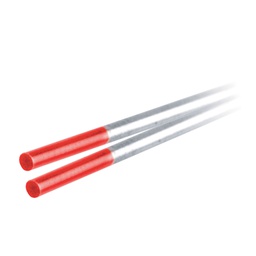 [Z-65340] ELECTRODO D/TUNGSTENO 2% TH. ROJO 1/16"X 7" (10 PZS.)