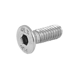 [ZN-32105] TORN. ALLEN CABEZA PLANA INOX304 DIN7991 M6-1.00 x 30MM (Precio x Pza - Caja c/100 pzas)