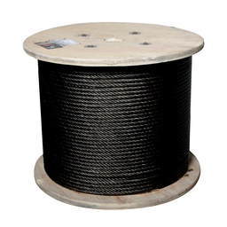 [HK5120] CABLE ACERO ALMA ACERO 1/4" 6X19 500mts
