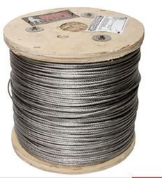 [HK5182] CABLE ACERO GALVANIZADO 1/2" 7X19 457mt