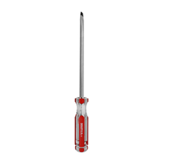 [TO2012] DESARMADOR ACETATO ROJO PLANO 1/4X6