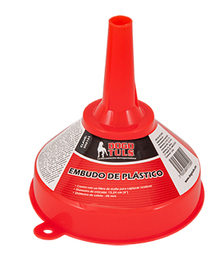 [SH2131] EMBUDO PLASTICO 6" CON FILTRO 946ML ROJO
