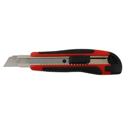 [KN1021] NAVAJA CUTER PLASTICA 6" GRIP TPR 2 REP