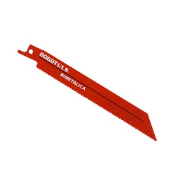[KW1011] SEGUETA 4" X 18D SABLE BIMETALICA ROJA